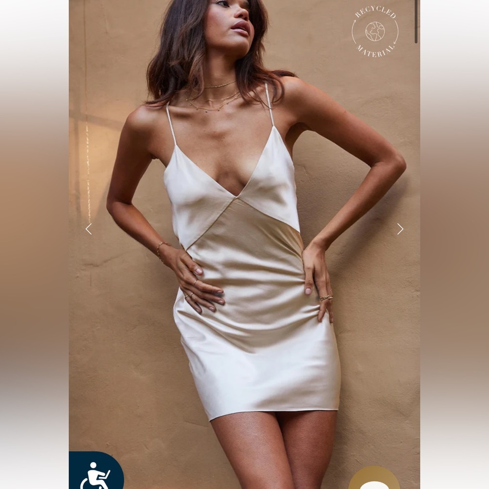 Grace Loves Lace | Silky Satin Mini in Moonshine